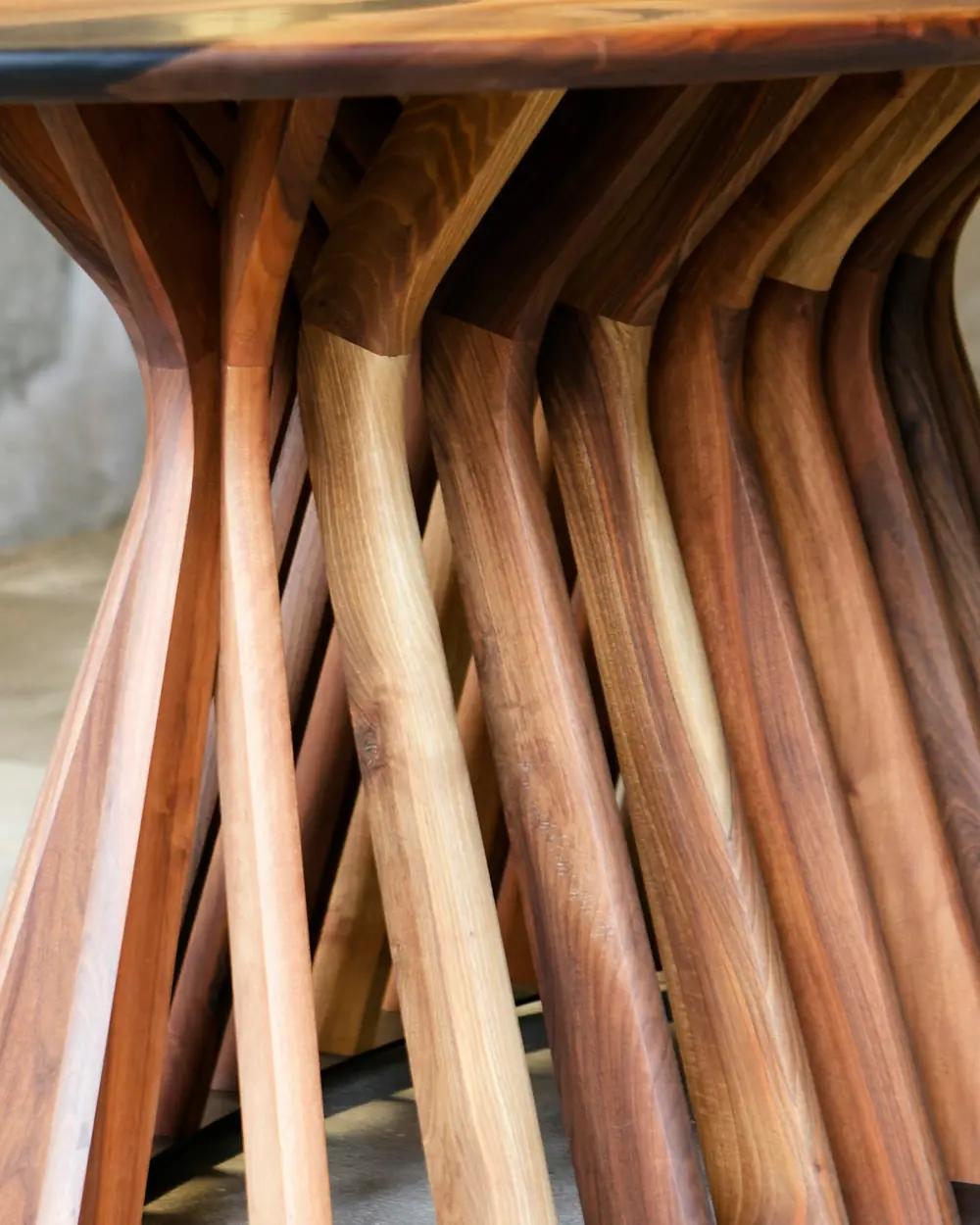 Vela Sculptural Dining Table — view 2